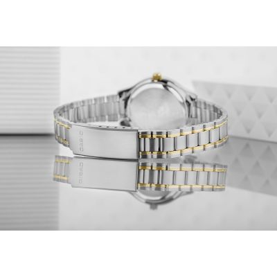 6. Damenuhr CASIO LTP-1128G-9ARDF + Box