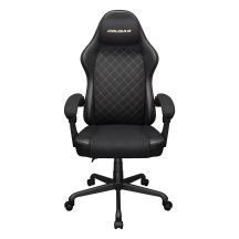 COUGAR CGR-FXF-GLB Universal-Gaming-Stuhl, gepolsterter Sitz, Schwarz, Gold