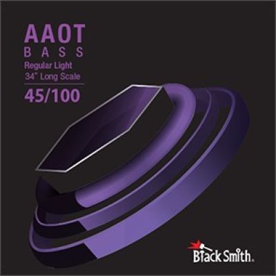 BlackSmith EAAEB-45100-4 – Bassgitarrensaiten 45-100, 4-saitig, 34"-Mensur