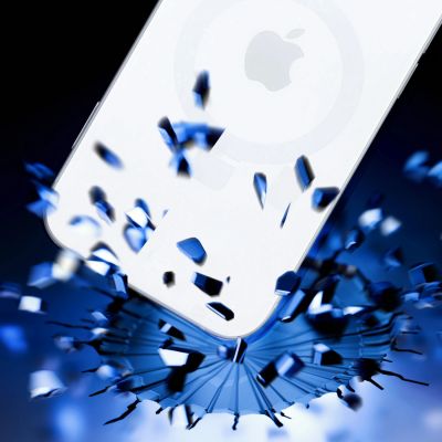 8. 3mk Smoke Case Mag&Stand Hülle für Apple iPhone 16 – Schwarz