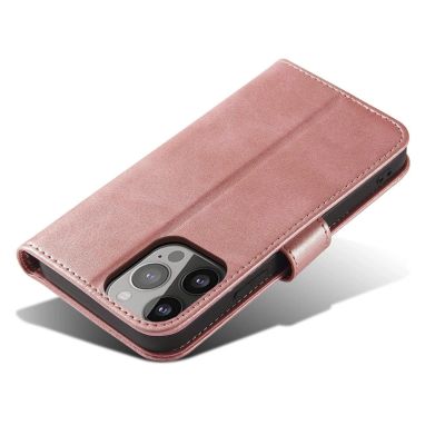 6. Magnet Case mit Klappe für Samsung Galaxy S25 – rosa