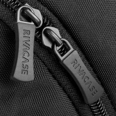 18. Rivacase Alpendorf 7561 Rucksack, Wanderrucksack, Schwarz, Polyester