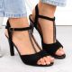 3. Sergio Leone W SK438 Wildledersandalen Schwarz