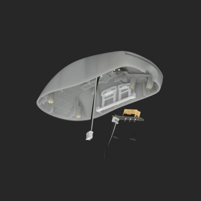 10. Endgame Gear OP1 RGB Gaming-Maus, rechte Seite, USB Typ-A, optisch, 26000 DPI