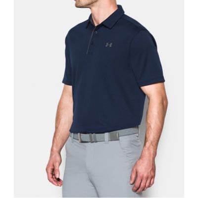 Under Armour Tech Polo Herren Trainingsshirt mit der schweißableitenden Moisture Transport System