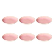 ROSE&TULIPANI CONCERTO FUSE ROSA Set mit 6 Suppentellern 21 cm