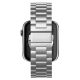2. Spigen Modern Fit Band für Apple Watch 4/5/6/7/8/9/SE/ Ultra (42/44/45/49 mm) – Silber