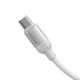5. Joyroom S-A62 Lively Series 3A Schnelllade-Datenkabel (USB-A auf Typ-C) 1,2 m – Weiß