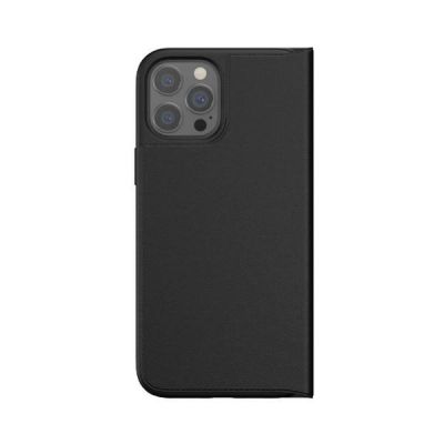 3. Adidas OR Booklet Case BASIC für iPhone 12 Pro Max - Schwarz und Weiß
