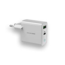 RealPower 352262 Universelles Handy-Ladegerät Weiß AC-Schnellladung Intern