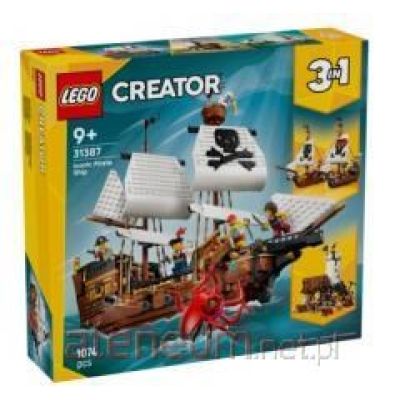 20. LEGO Creator 3-in-1 31387 – Legendäres Piratenschiff