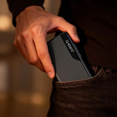 4. Tech-Protect Smart View Hülle für Samsung Galaxy A37 5G – Schwarz