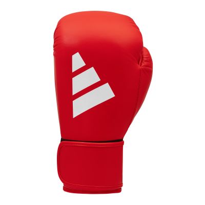 17. Adidas SPEED 175 Leder-Boxhandschuhe rot