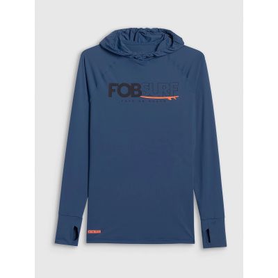7. Langarmshirt für Schwimmen und Wassersport mit UPF50+ Filter, Herren 4F 4FRSS26TFWLM002-31S