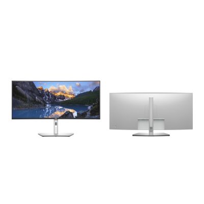 17. DELL UltraSharp U3824DW LED-Display, 95,2 cm (37,5 Zoll), 3840 x 1600 Pixel, Wide Quad HD+ LCD, Schwarz, Silber