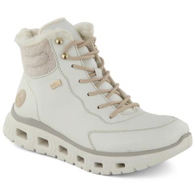 4. Rieker W RKR720 isolierte Sportstiefel, weiß