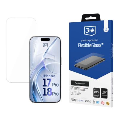 3. 3mk FlexibleGlass v2.0 Hybridglas für iPhone 17 Pro