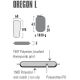 6. High Peak Oregon Selbstaufblasende Matte L 195x60x5 41125