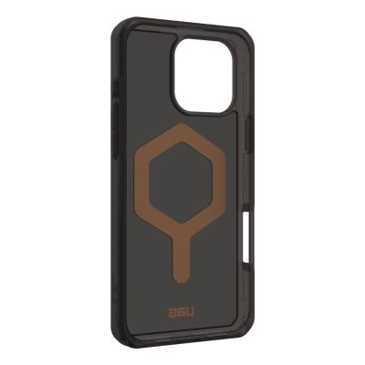 UAG Plyo Magsafe - Schutzhülle für iPhone 16 Pro Max, kompatibel mit MagSafe (schwarz/bronze)