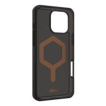 UAG Plyo Magsafe - Schutzhülle für iPhone 16 Pro Max, kompatibel mit MagSafe (schwarz/bronze)