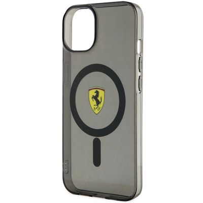 6. Ferrari FEHMP14MURKK iPhone 14 Plus 6,7" schwarz/schwarz Hardcase Translucent Magsafe