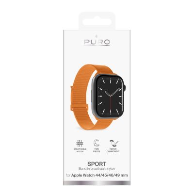 2. Puro Sportarmband für Apple Watch 44/45/46/49 mm – Orange