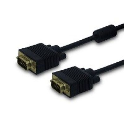 2. SAVIO VGA (M) – VGA (M) KABEL, GESCHIRMT + 2 FERITES 1,8M CL-202