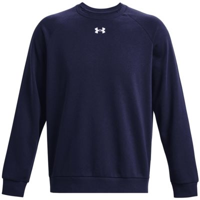 2. Herren-Sweatshirt Under Armour Rival Fleece Crew marineblau 1379755 410