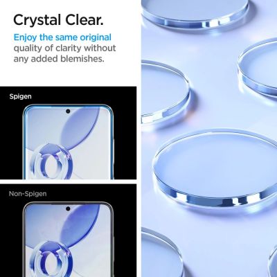 11. Spigen Glas.tR EZ Fit gehärtetes Glas für Samsung Galaxy S24+ - 2 Stk.
