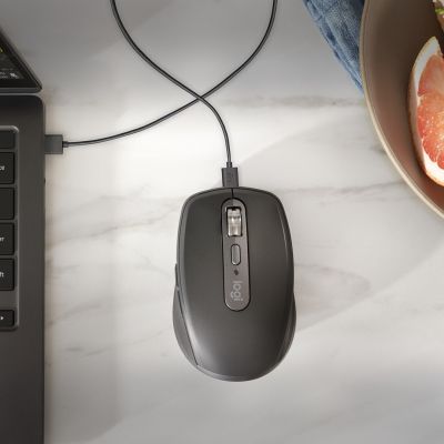 7. Logitech MX Anywhere 3S Graphite Maus