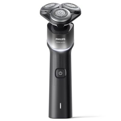21. Philips X5004/00 Rotationsrasierer/Trimmer Schwarz, Silber