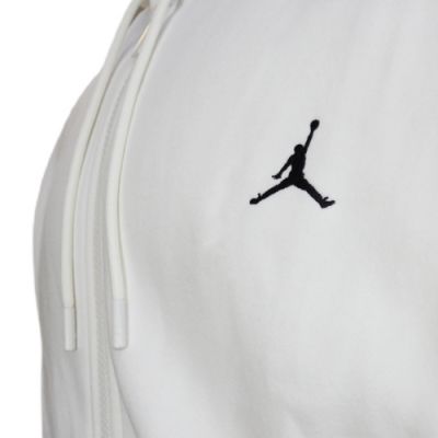 3. Air Jordan Brooklyn Fleece Jumpman Kapuzenpullover mit durchgehendem Reißverschluss, Weiß - FV7289-133