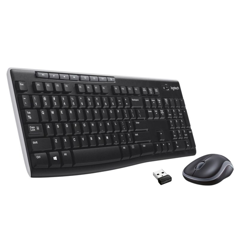 11. Logitech MK270 Membrantastatur 920-004508 (USB (2,4 GHz Funk); schwarz)