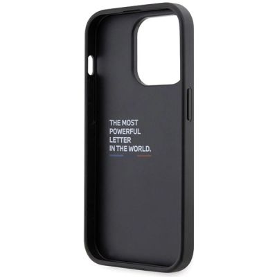 7. Hülle BMW BMHCP14X22GSLK iPhone 14 Pro Max 6,7" schwarz/schwarz Hardcase Grip Hot Stamp