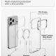 8. Spigen Ultra Hybrid Optik S MagSafe Hülle für iPhone 18 Pro / 17 Pro – Transparent Silber
