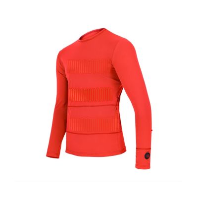 8. Glovii GJ1RS Shirt/Top, Sweatshirt, Rundhalsausschnitt, Langarm, Elastan, Polyester