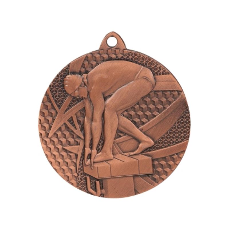8. Bronzemedaille – Schwimmen – Stahlmedaille