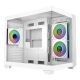 Cooler Master Elite 481 Mini-Tower aus Holz, Weiß