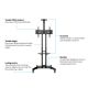 7. Multibrackets 2319 TV-Halterung 152,4 cm (60") Schwarz