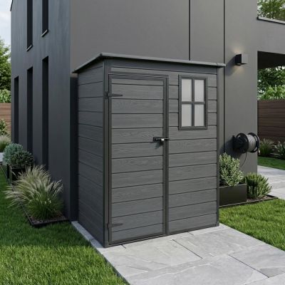 12. Gartengerätehaus aus PVC, 152 x 91 x 192,5 cm
