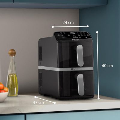 9. Philips 4000 Series NA461/00 Ovi Stacked Dual Basket – Serie 4000