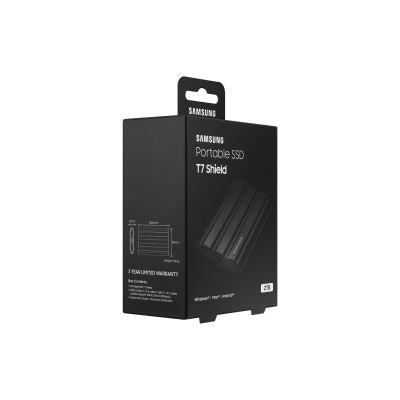 9. SAMSUNG SSD T7 Shield Schwarz 2 TB MU-PE2T0S/EU