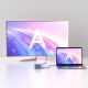 11. Hub USB-C 12 in 1 Wozinsky WHBC09Y8S multifunktional, mit kabelloser Ladefunktion, Aluminium, mit 15 cm Kabel - grau