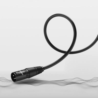7. Ugreen AV130 66717 Audio-XLR (weiblich) – XLR (männlich) Kabel für Mikrofon/Verstärker 2 m – schwarz