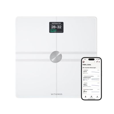 Withings Body Comp Waage – badevagte – hvid