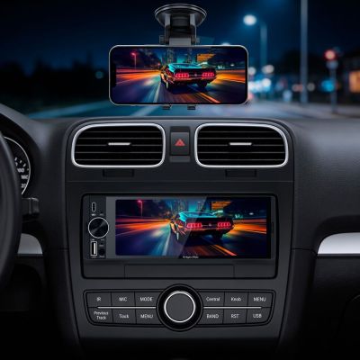 14. KRUGER&MATZ Autoradio KM2016 CarPlay/Android Auto 1DIN