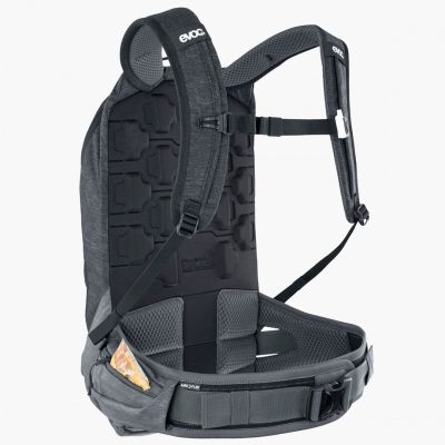 8. Evoc Trail Pro 10 MTB-Rucksack, Schwarz/Carbongrau, Größe: S_M