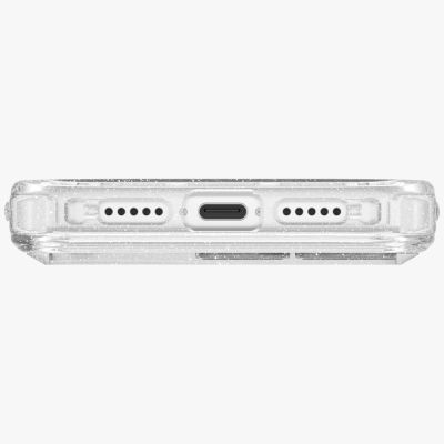 4. Uniq LifePro Xtreme Magclick Ladehülle für iPhone 17 Pro - Klar-Glitzer