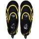 6. Junior-Wasserschuhe Schwarz/Gelb XQMAX Größe 28