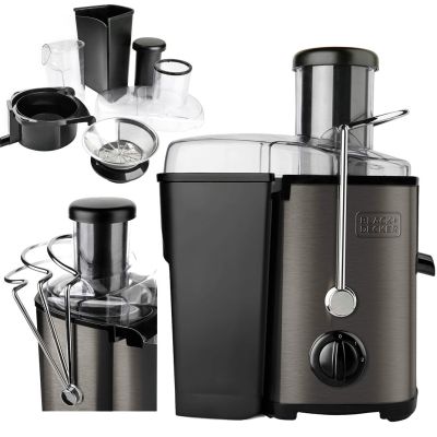 7. Black+Decker BXJE600E Entsafter (600W; schwarz)